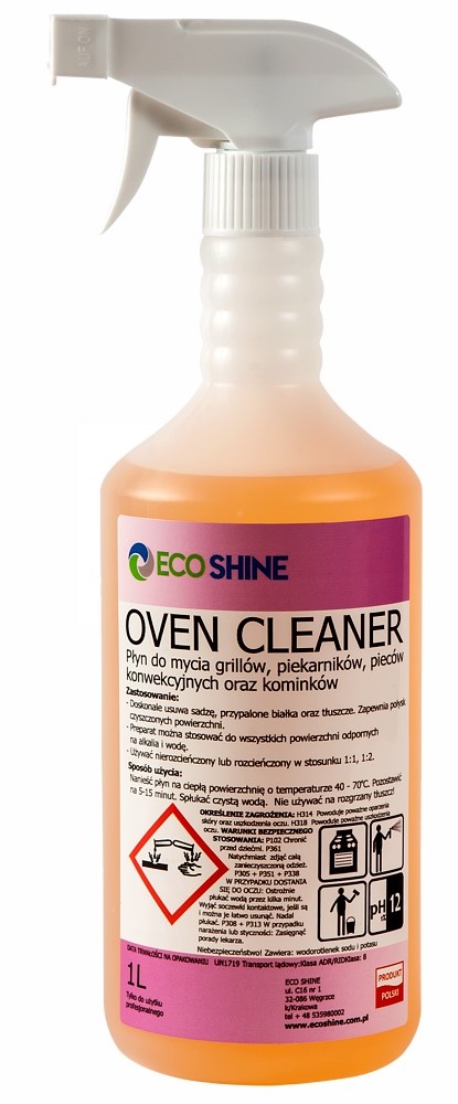 

Oven Cleaner Pianka do mycia Piekarnika Grila 1 L!