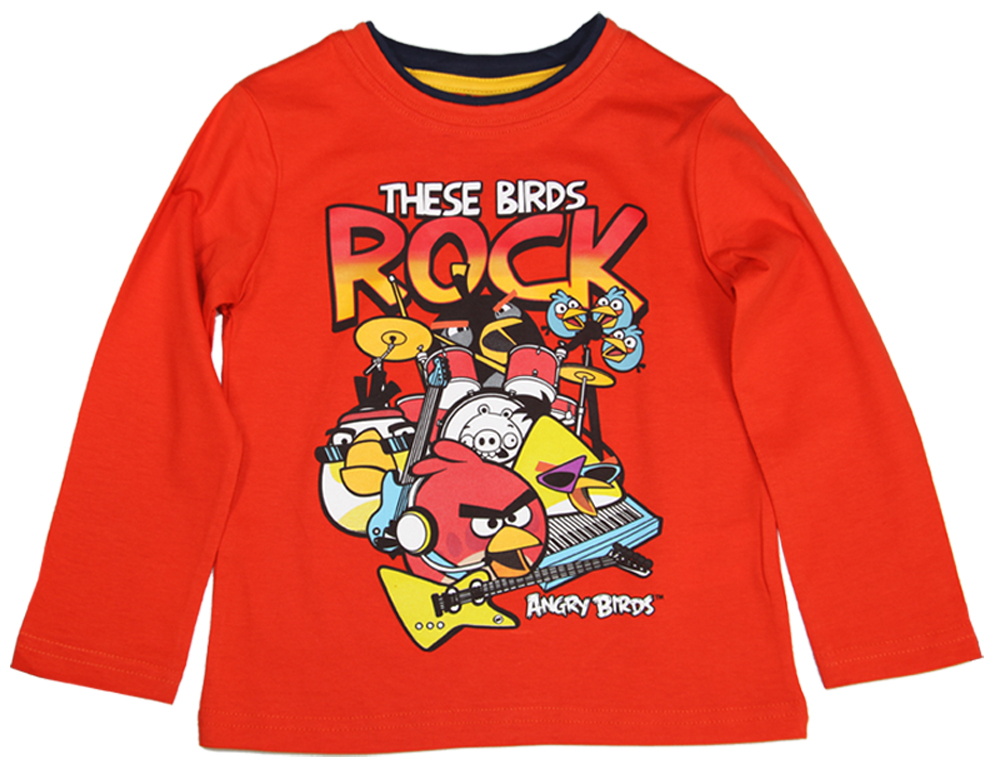 

Angry Birds Bluzka Dziecięca Tshirt Bluza 104