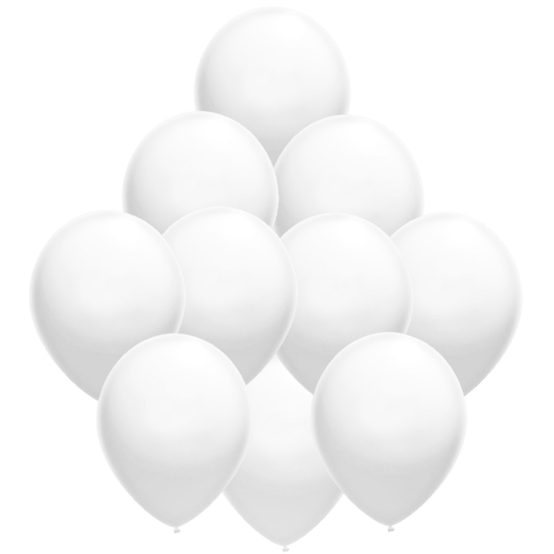 

Balony białe Pastelowe 30cm 10 Sztuk balon Ślub