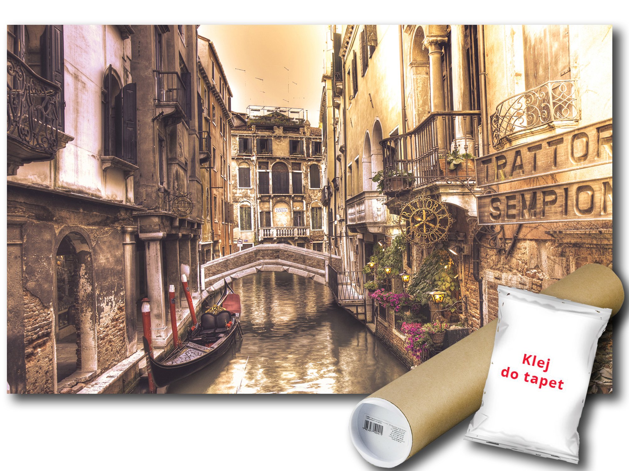 Fototapeta Benátky Vintage 1A F3XL 416x254 F1730