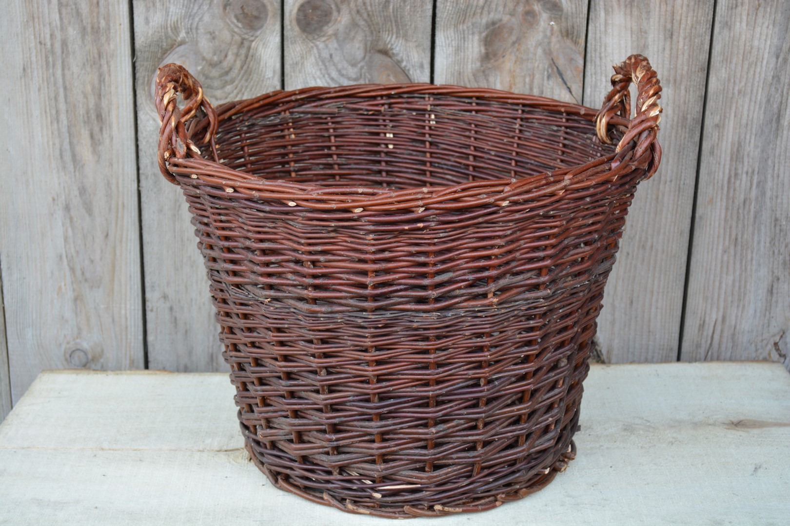 WIKLINOWY KOSZ - WIELKOŚĆ 35' - Z CIEMNEJ WIKLINY Kod producenta WWIES76c4gg