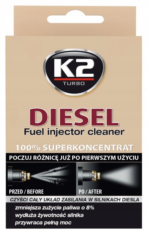 

K2 Diesel 50ML Do Czyszczenia Układów Diesla