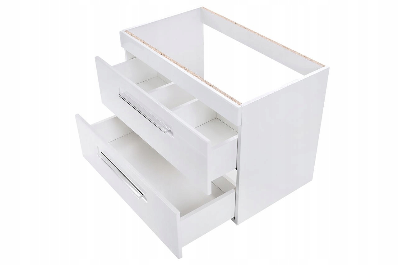 SZAFKA ŁAZIENKOWA Z UMYWALKĄ ACTIVE 60 CM Wykończenie połysk