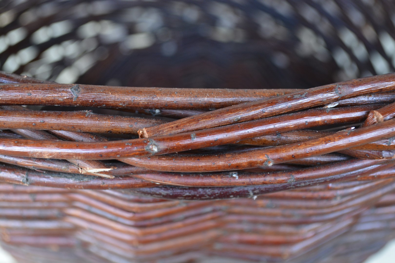 WIKLINOWY KOSZ - WIELKOŚĆ 50' - Z CIEMNEJ WIKLINY Kod producenta WWIES7614b