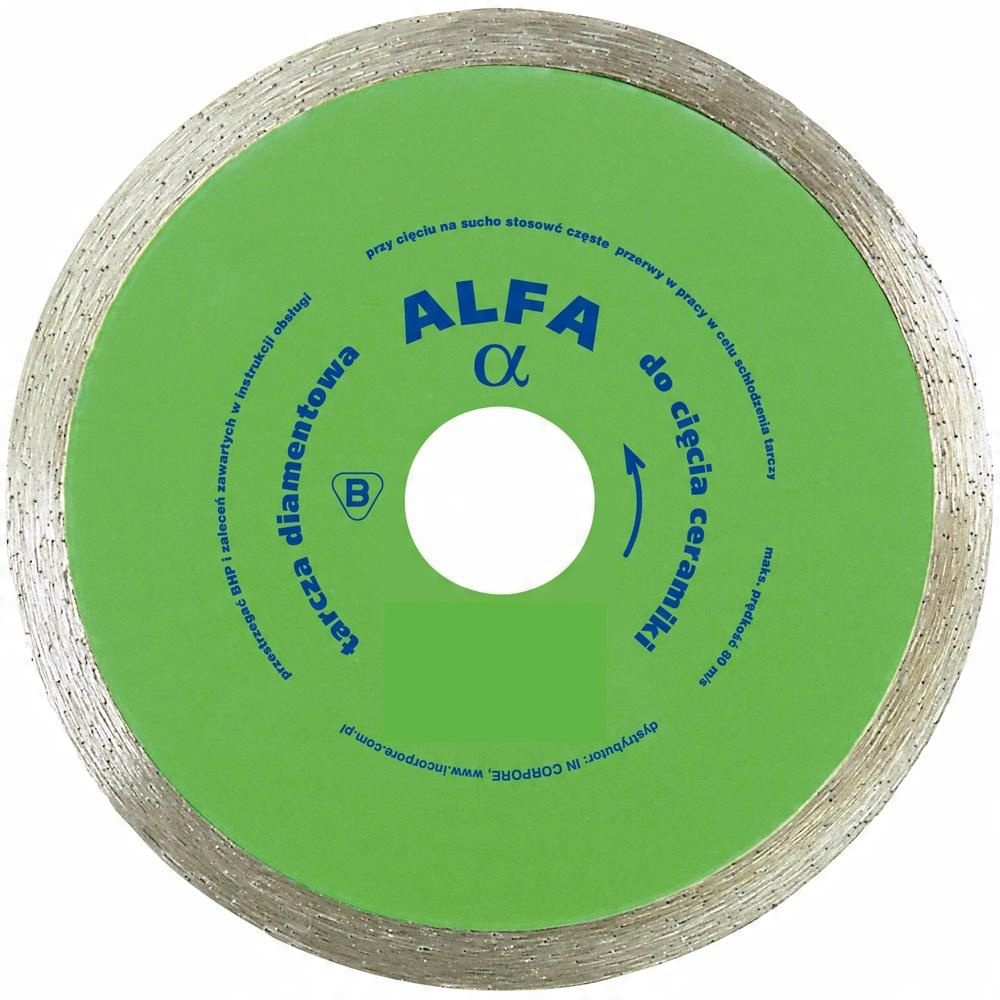 

Tarcza Diam. Do Gresu Glazury Terakoty Alfa 350MM