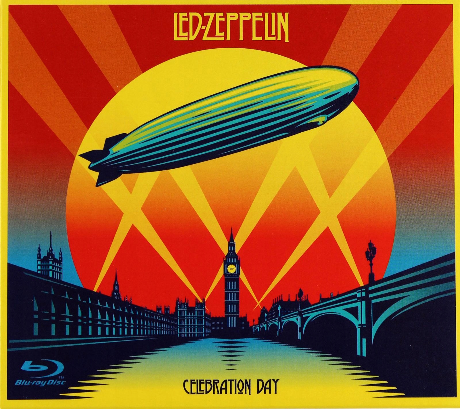 Led Zeppelin Celebration Day 2CD 1DVD 1BR DELUXE Nośnik CD