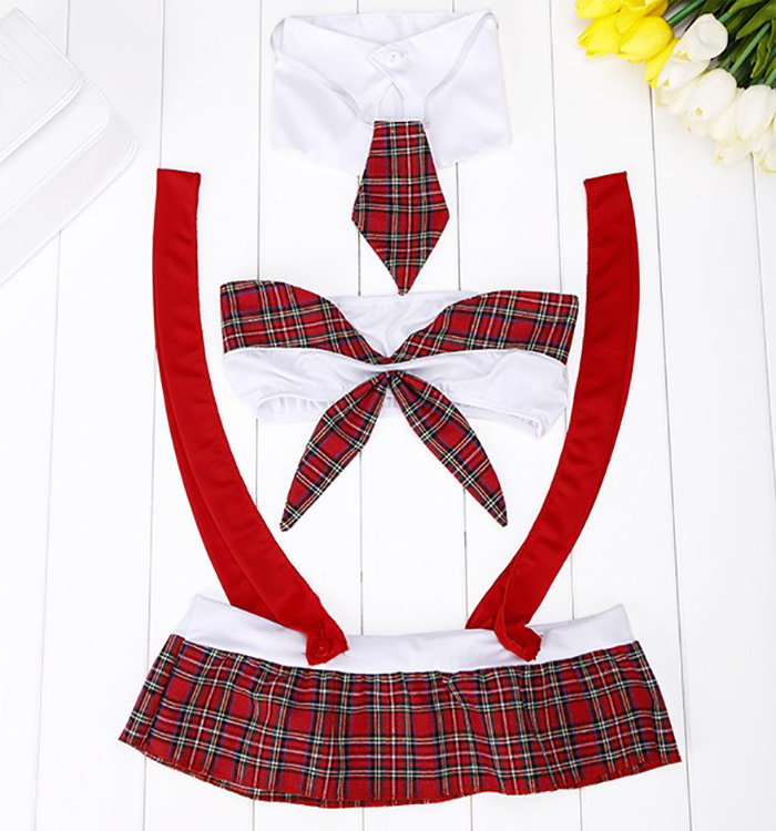 KOSTIUM UCZENNICY SEXY PRZEBRANIE STRÓJ COSPLAY Kod producenta P26