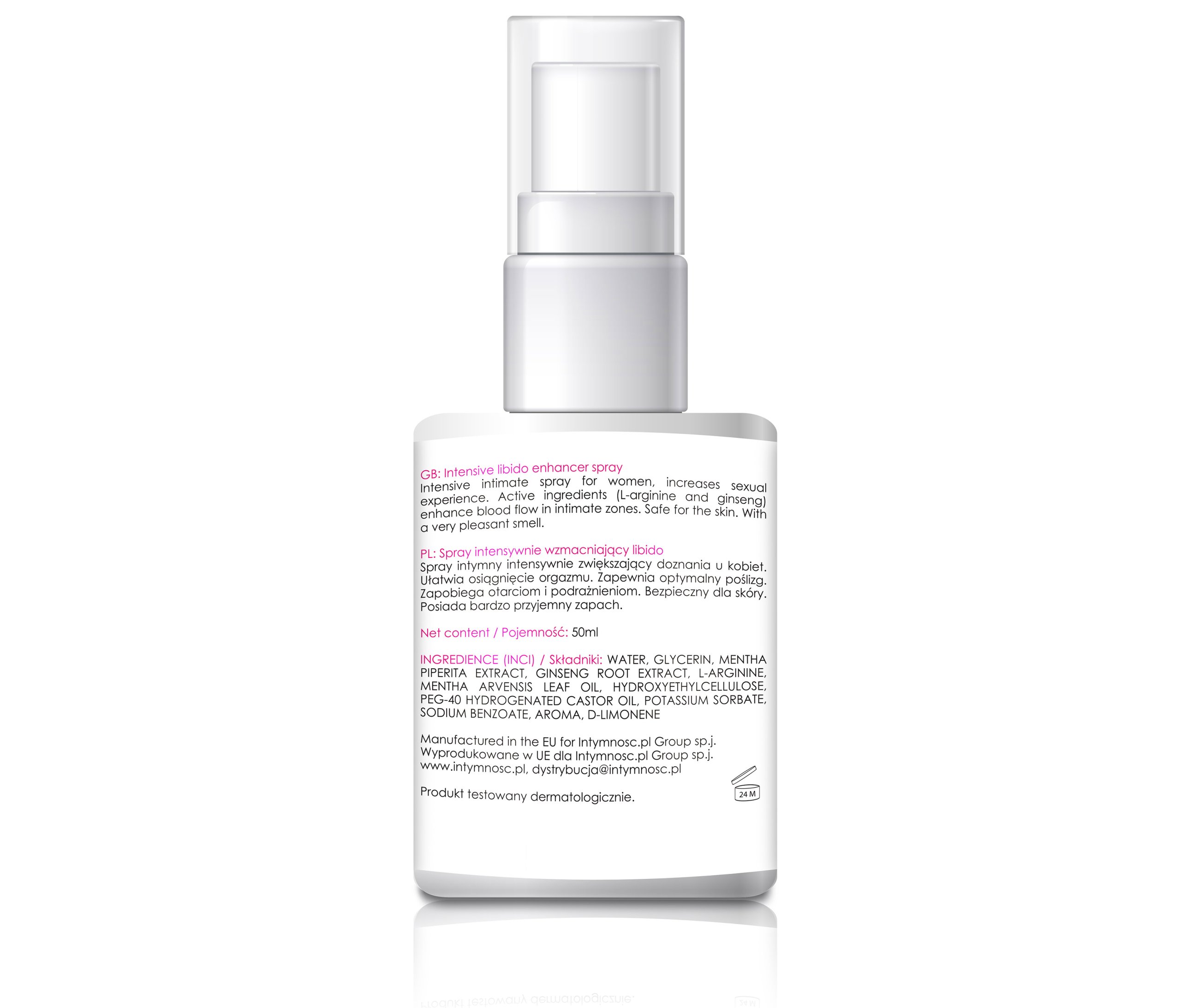 SHS Libi Spray libido izkušnje terapijo za ženske takoj pripravljen