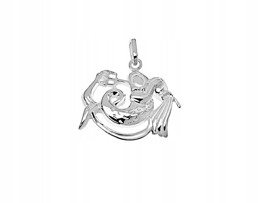 

Srebrny Wisiorek Znak Zodiaku Wodnik Srebro 925