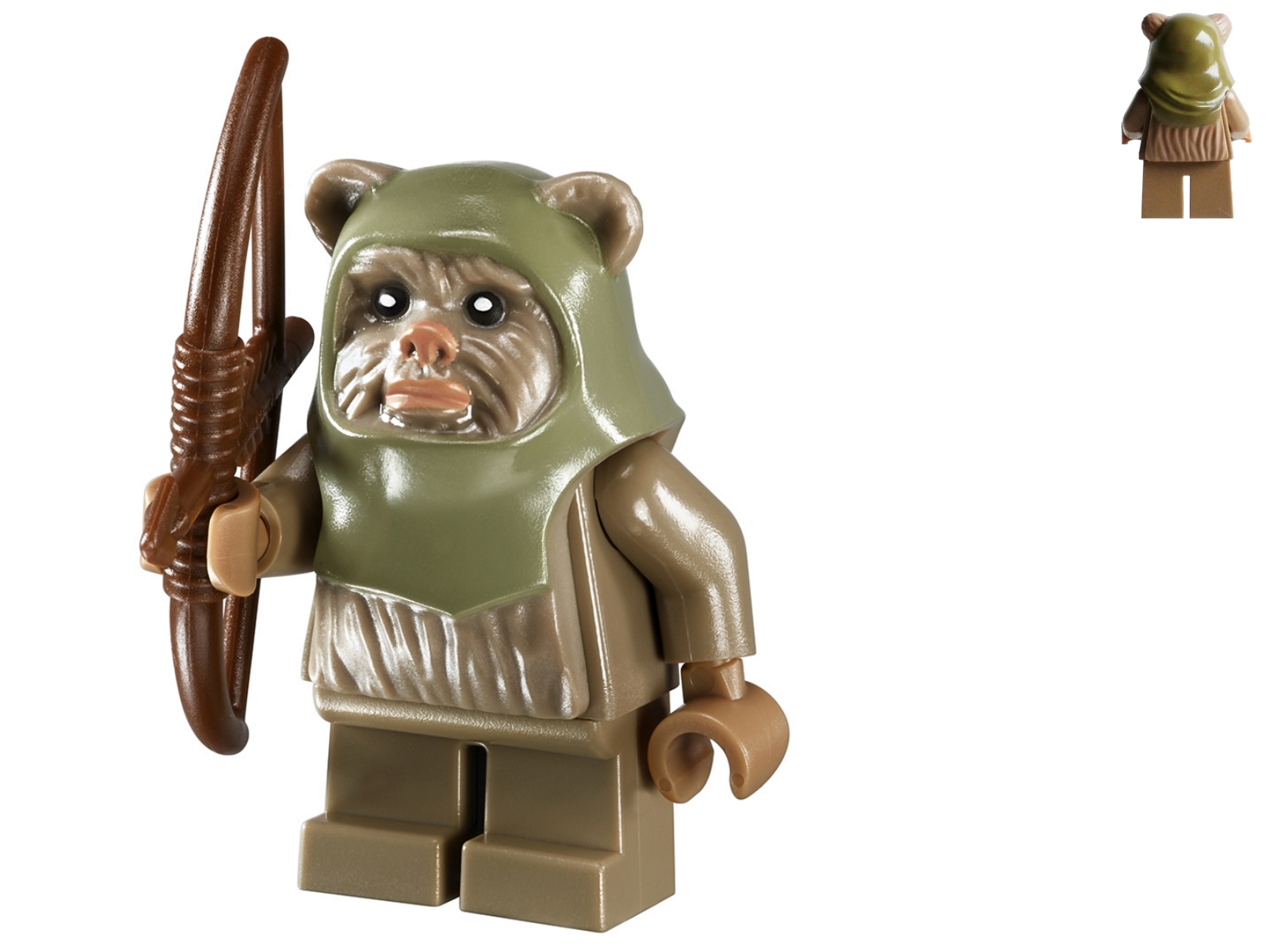 Уникум LEGO Star Wars - Эвок Воин + лук 10236
