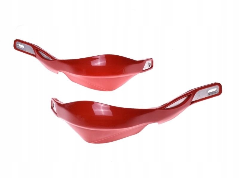 HANDBARY OSŁONY DŁONI RĄK ALU LEOSHI CROS CZERWONE Producent Wilmat