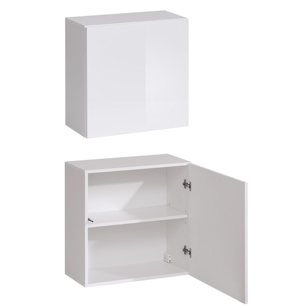 MEBLOŚCIANKA SWAP XII - WW - W. POŁYSK PVC Kolor mebla biały