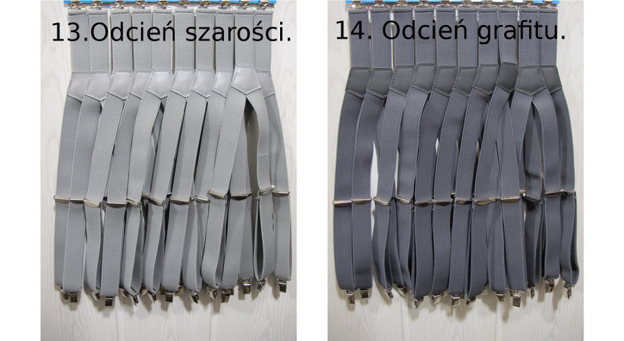 SZELKI dziecięce ŚREDNIE PLUS 5-8 LAT KOLORY Materiał dominujący inny