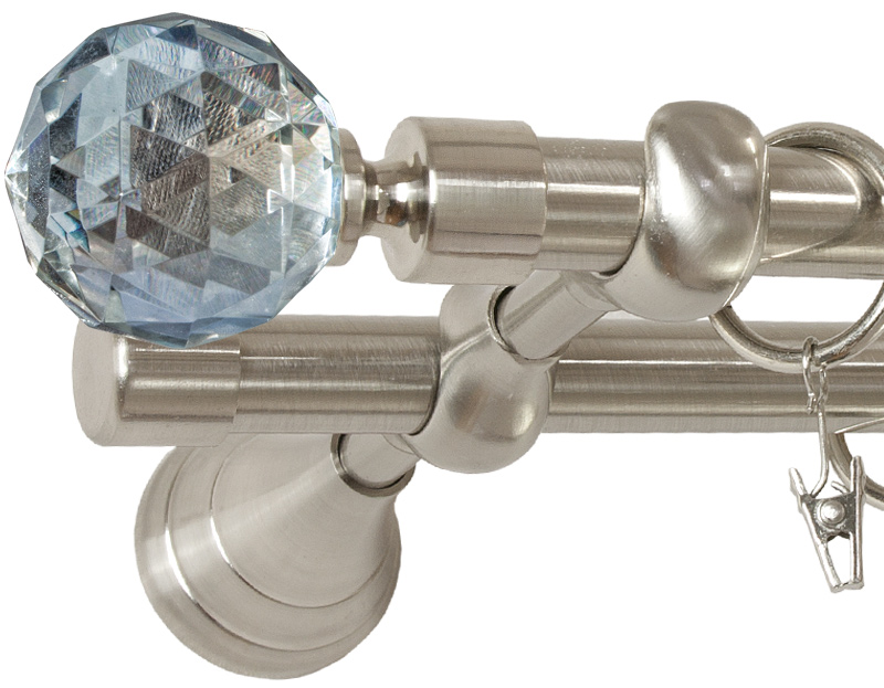 

Karnisz Crystal 480 cm Podwójny 4,8 karnisze fi 19