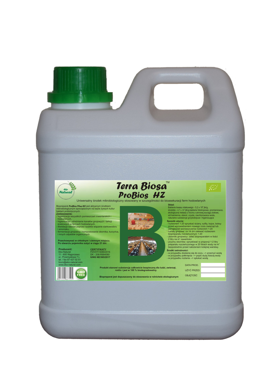 Emy do gnojowicy Probios HZ 1L