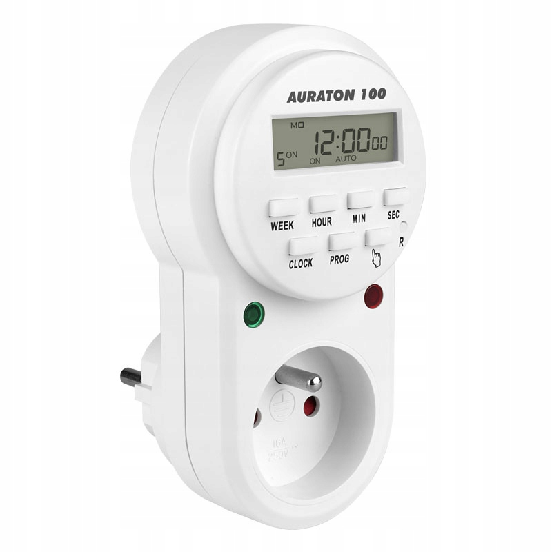 

Auraton 100 Wielofunkcyjny Wyłącznik Czasowy