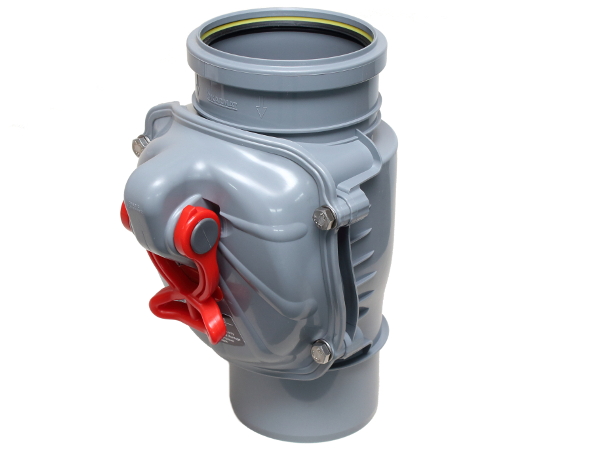 Závora búrková spätná klapka 110 Vertikálna na vertikálnu spätnú klapku Karmat