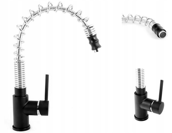 

Bateria Kuchnia Spiral Wysoka Do Zlew Granitowy