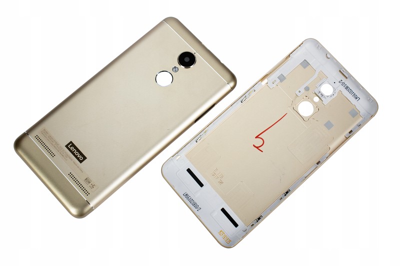 

Lenovo K6 Klapka Baterii Pokrywa Tył Złoty