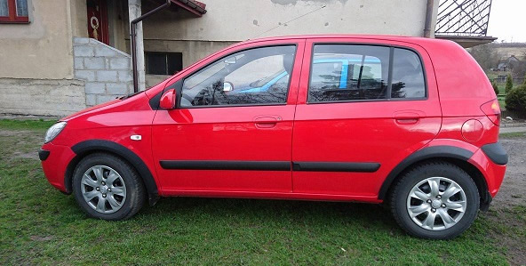 Накладки hyundai getz