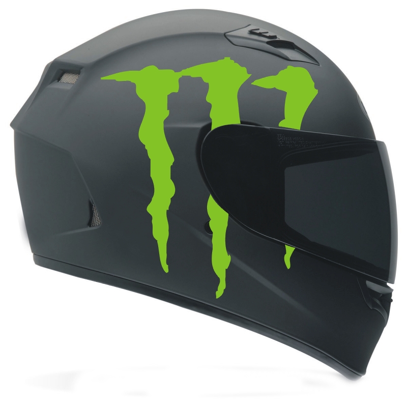 Monster Pazury Naklejka na kask 215B RÓŻNE KOLORY Marka inna