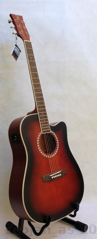 PIĘKNA Gitara ELEKTROAKUSTYCZNA =NIEMIECKA JAKOŚĆ= Kod producenta GW1303