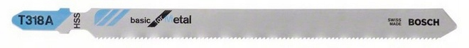 

Brzeszczot do wyrzynarek Metal T318A Bosch Basic