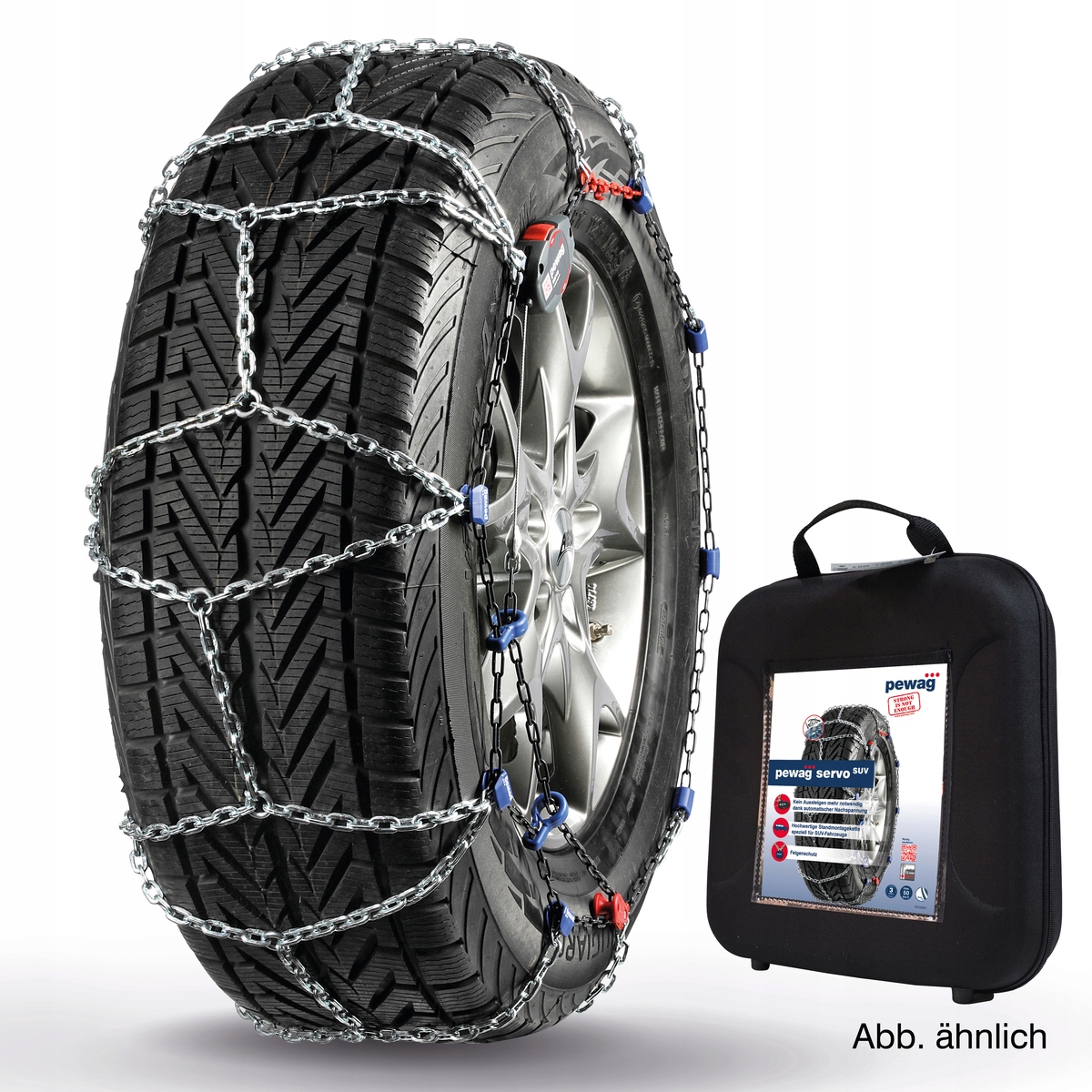 PEWAG SERVO SUV RSV 82 SAMONAPINAJACE 285/55 R18 Waga produktu z opakowaniem jednostkowym 4.5 kg