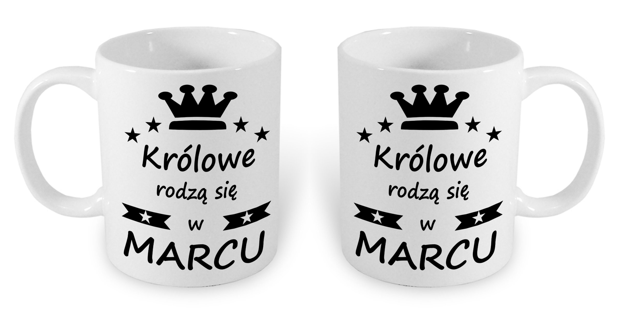 

Duży Kubek 550ml Królowe Rodzą Się W Marcu