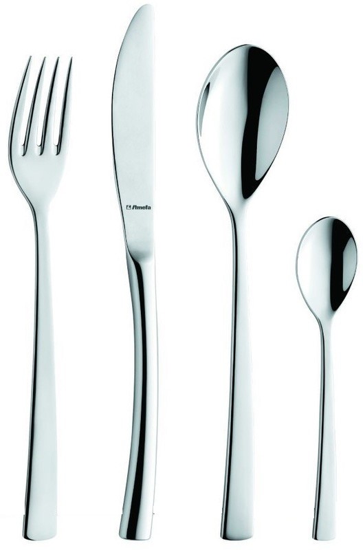 AMEFA 72 SZTUĆCE AURORA 9065 ZESTAW OBIADOWE NIERDZEWNE WIDELCZYKI 12 OSÓB Liczba osób 12