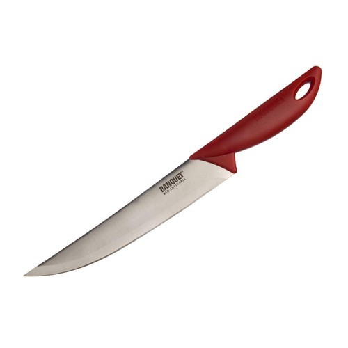 

Nóż Do Porcjowania Culinaria Red 20CM Banquet Stal