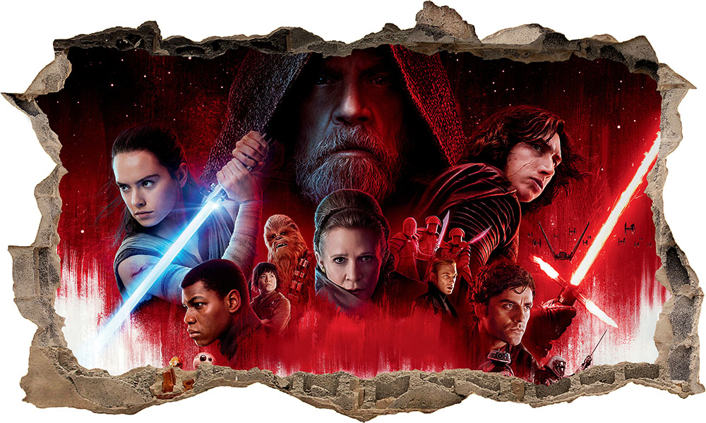 

Naklejka Plakat na ścianę Star Wars 3D XXXL