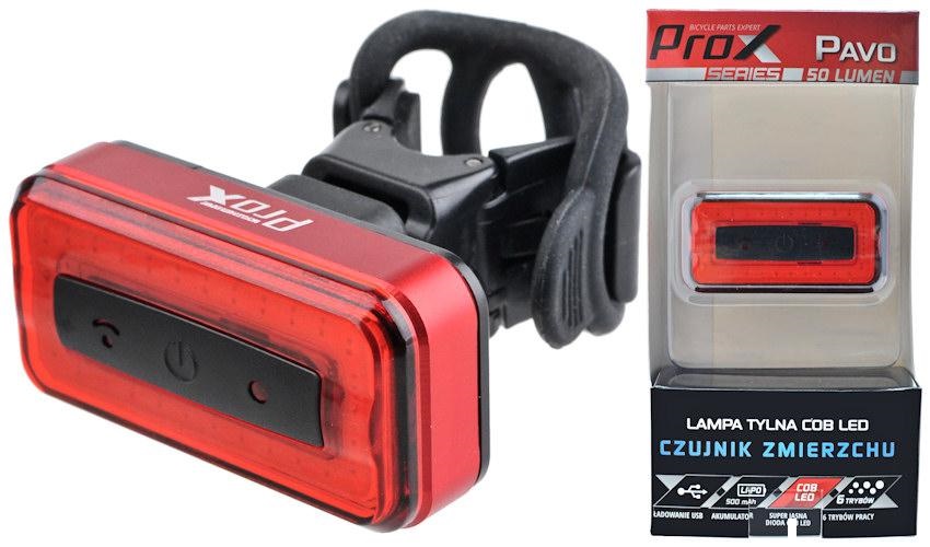 

Lampa Tył Prox Pavo Cob Led Usb Czujnik Zmierzchu