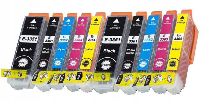 

Tusze do Epson T3351-64 XP530 XP630 XP635 XP830 XL