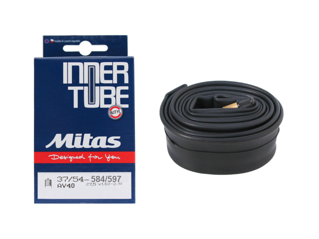 

Dętka DĘT25 27,5x1,50-2,10 Mitas Av 40 MM Europe S