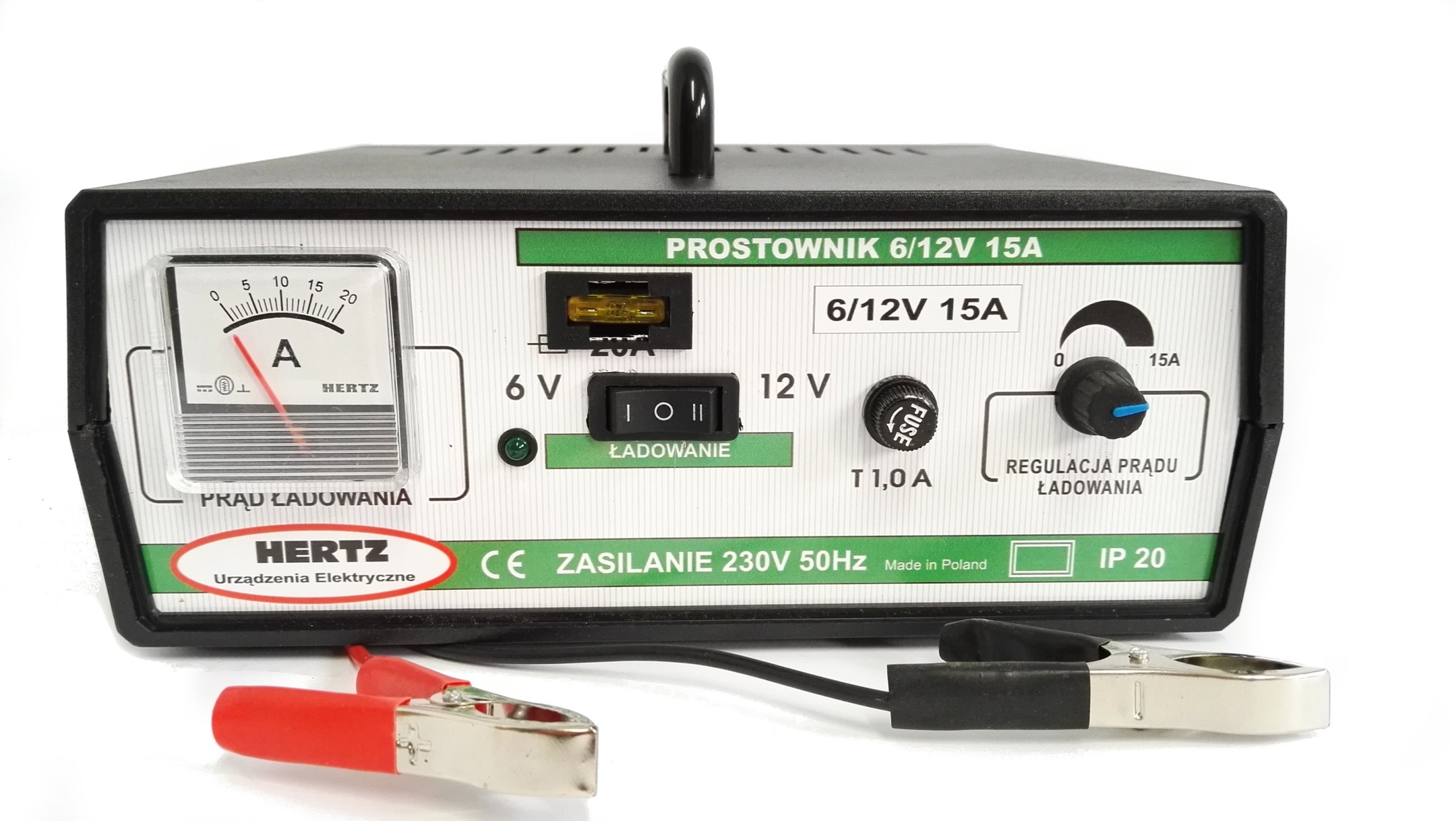 ВИПРЯМЛЯЧ ПОЛЬСЬКИЙ HERTZ 6/12V 15A