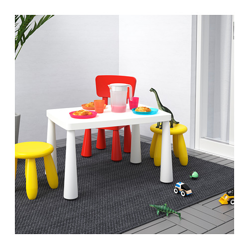 IKEA ZESTAW MAMMUT 3 x krzesełko + stolik KOLORY Bohater brak