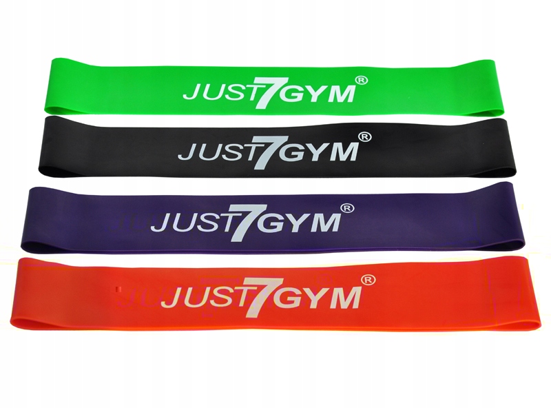 GUMA MINI BAND TAŚMA OPOROWA FITNESS DO ĆWICZEŃ Marka Just7Gym