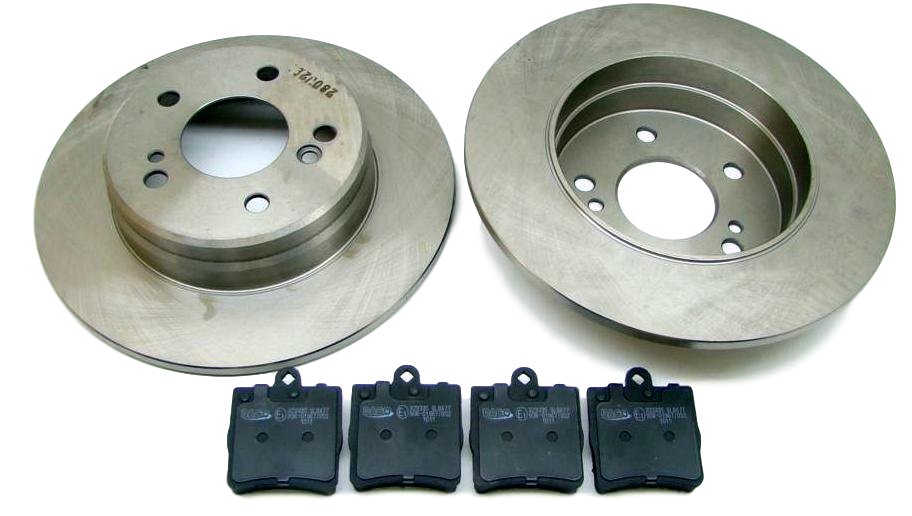 

=tarcze Klocki Mb W202 W203 W124 W210 Tył 278x9=