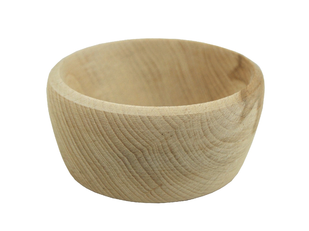 

Drewniana miseczka miska pojemnik lity Buk 10 cm
