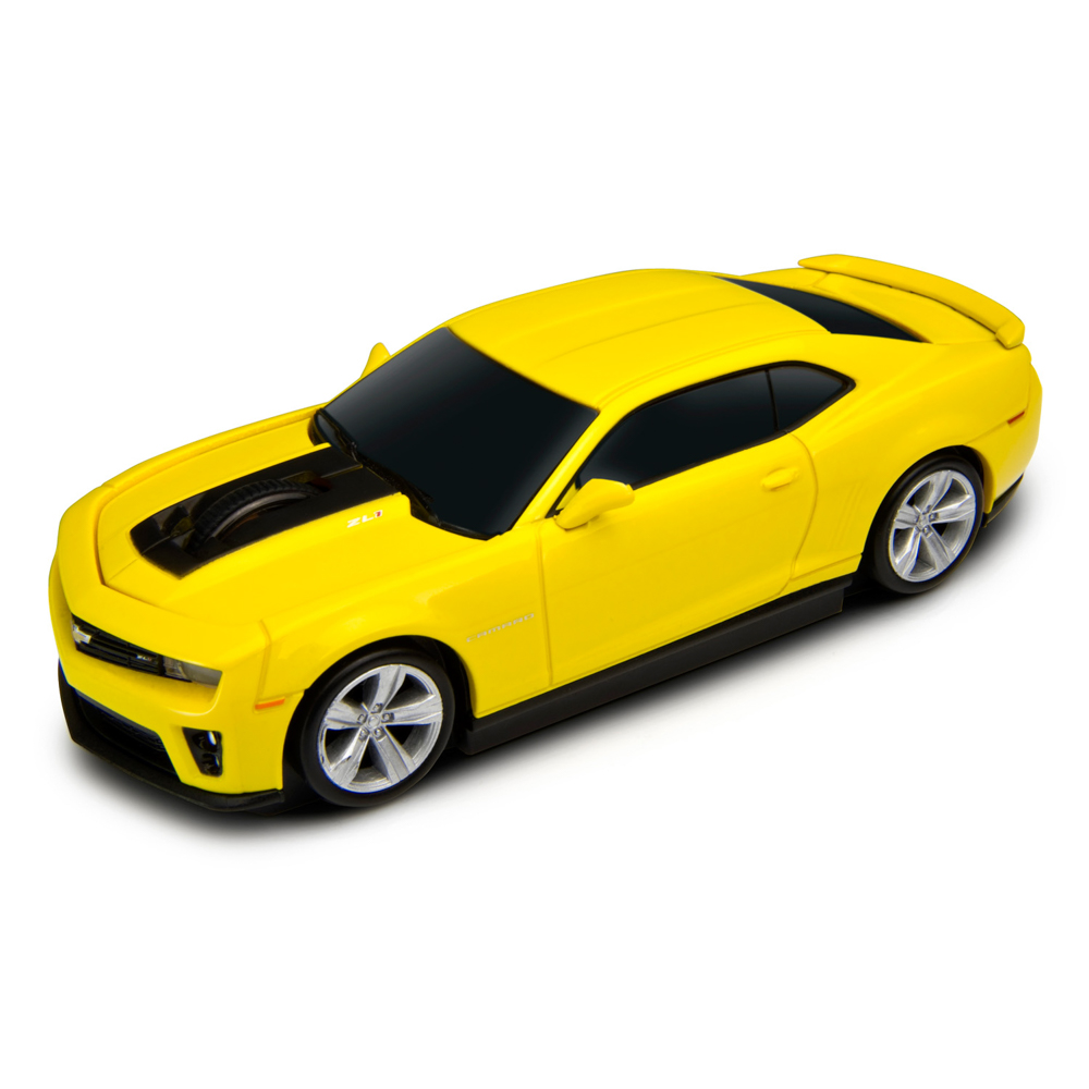 Chevrolet Camaro Zl1 жовтий автомобіль mysz Autodrive foto 1