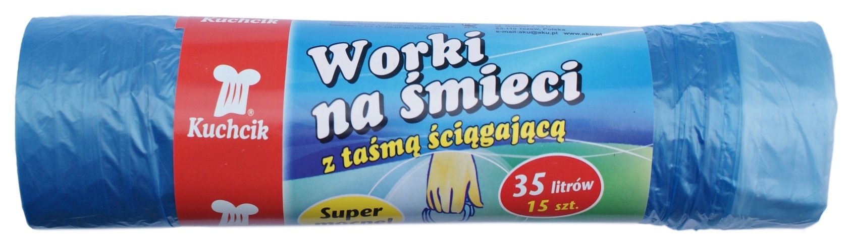 

Mocne Worki Na Śmieci 35L Z Taśmą A15 50X60 Kolor