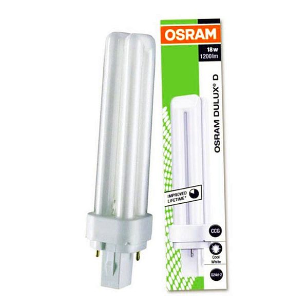 

Świetlówka kompaktowa 18W/840 Dulux-d G24d-2 2-pin