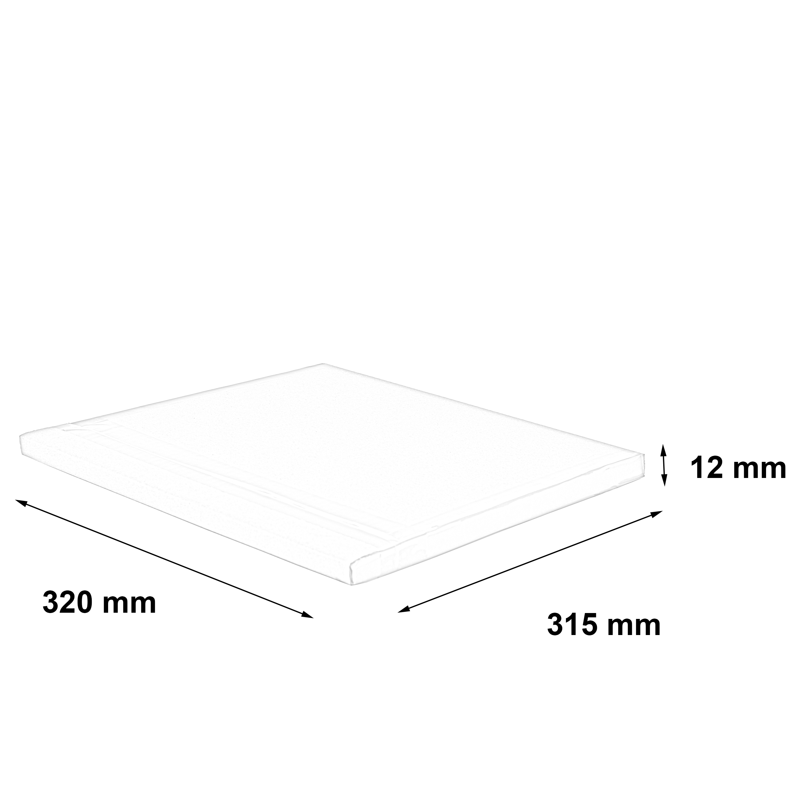 KARTONY PUDEŁKA KARTON 320x315x12 na winyle 50szt Długość zewnętrzna 32 cm