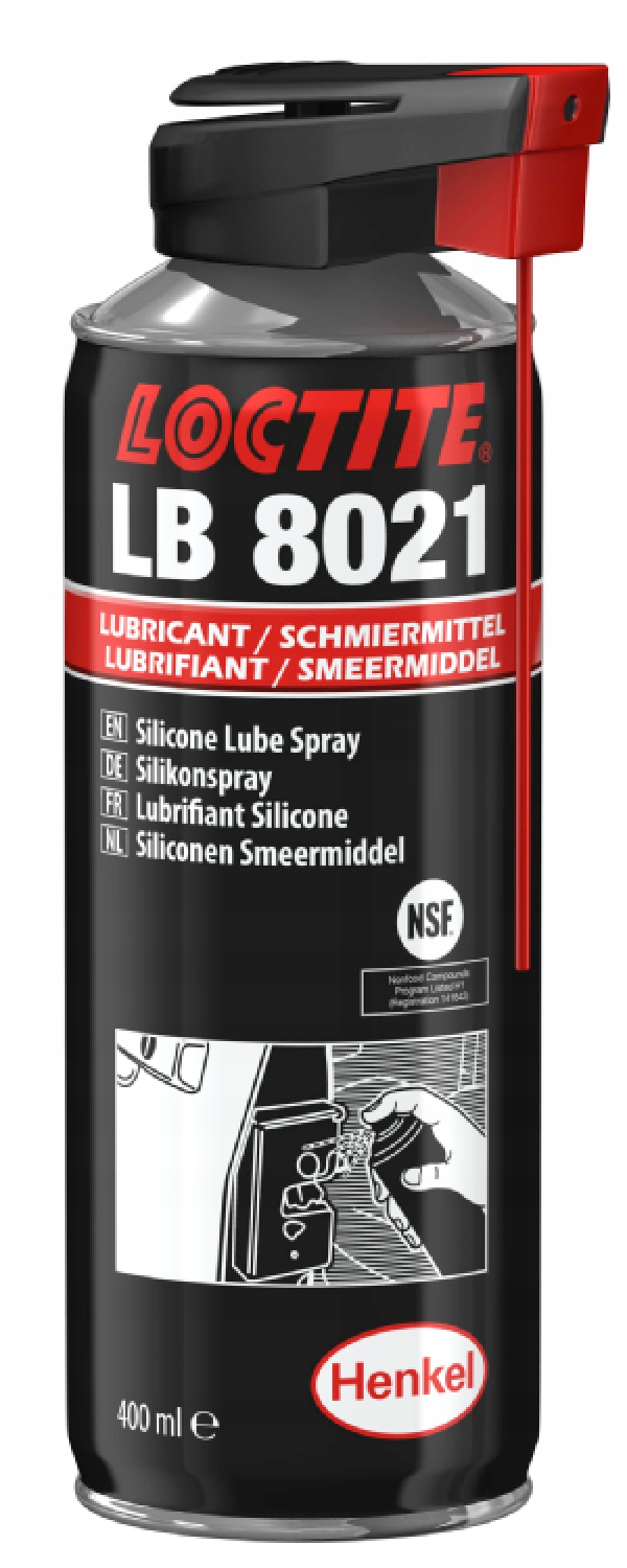 

Loctite 8021 Olej silikonowy 400ml