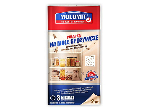

Molomit Feromonowa Pułapka Na Mole Spożywcze 2 Szt