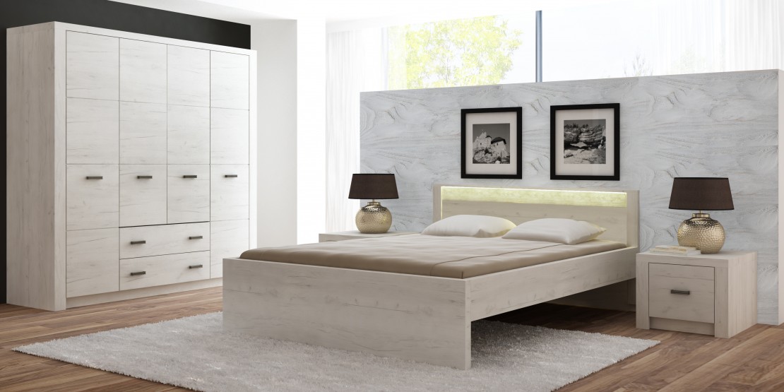 Biurko z szufladami craft biały 120 cm IN-16 Liczba szuflad 4