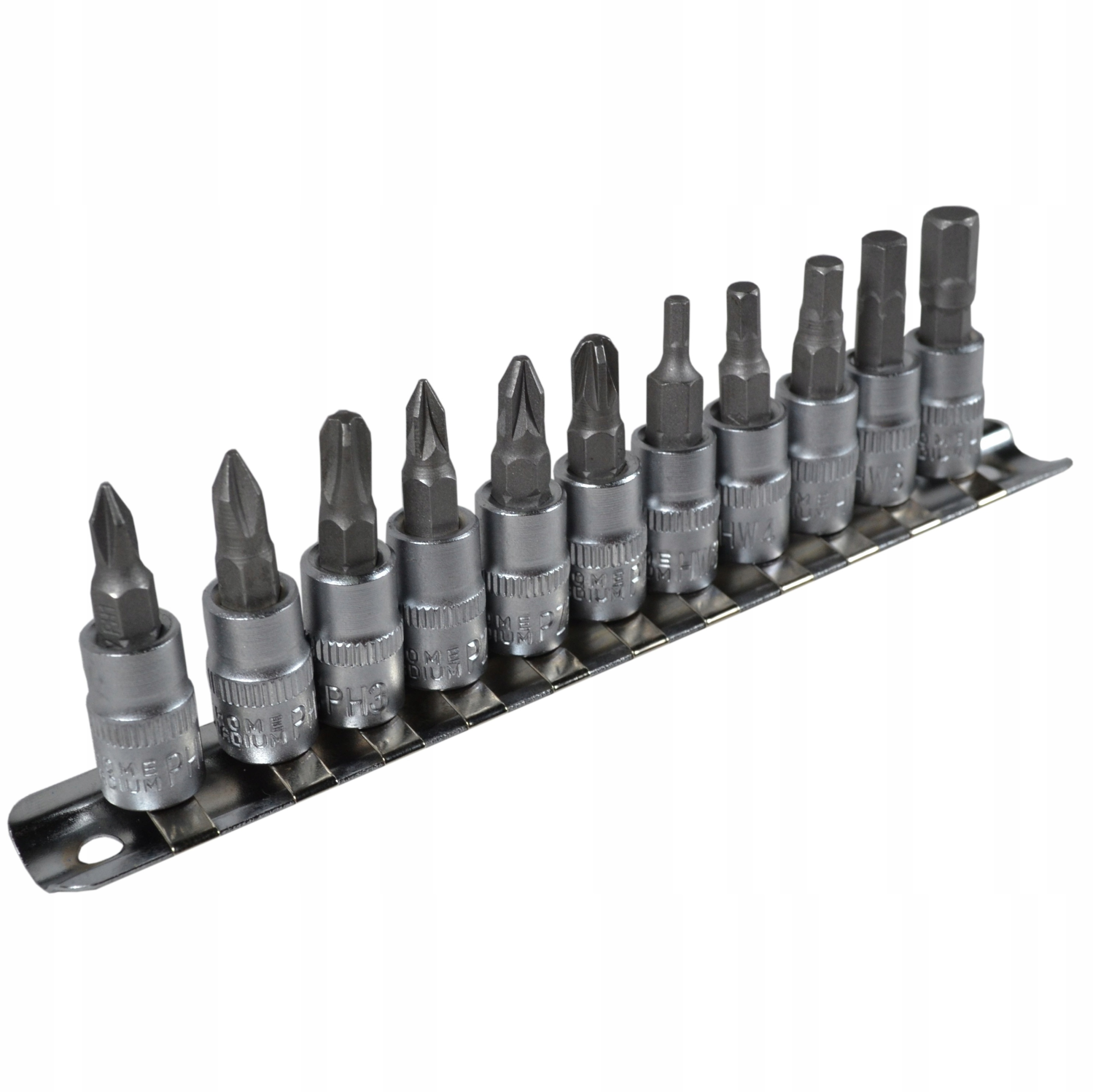 

Zestaw Bitów 1/4'' 11 Szt Na SZYNIE(30300)