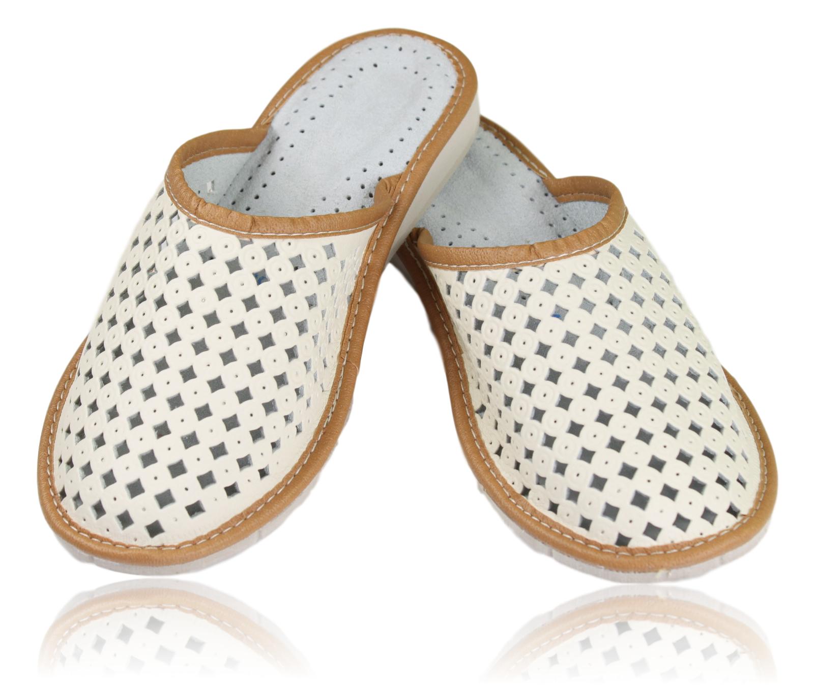 Pantofle kapcie klapki damskie ażurowe 1118 39 Rozmiar 39