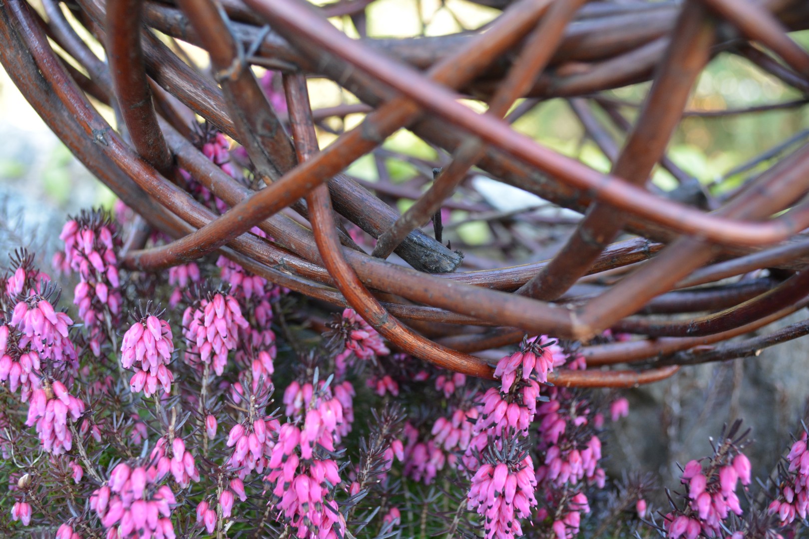 KULA WIKLINOWA - DEKORACJA DO OGRODU 40 cm Producent inna